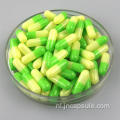 Maat 00 gele en groene capsules